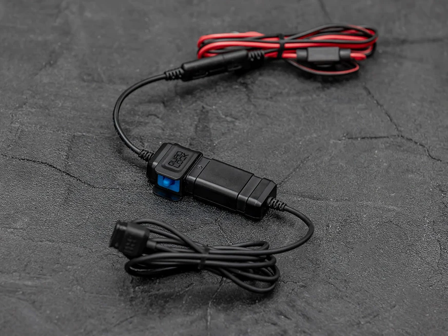 Quad Lock 360 Zubehör - Wetterfester 12 V auf USB Smart-Adapter